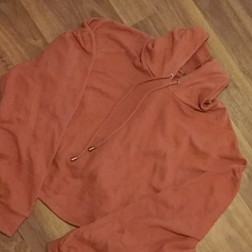 Orange crop hoodie